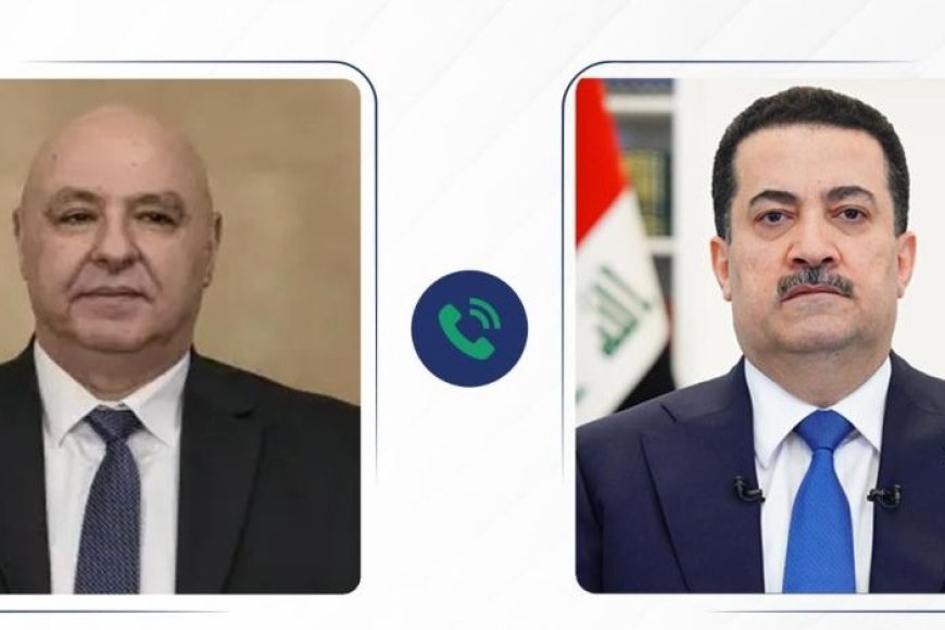 رئيس الوزراء العراقي يؤكد لنظيره اللبناني تداعيات الحرب إقليمياً