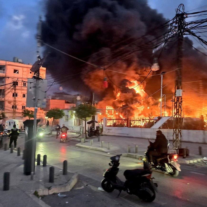 إنذار بإخلاء ضاحية بيروت وتصعيد ميداني على الحدود