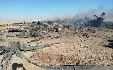 حطام طائرات أميركية في أصفهان يثير جدلاً واسعاً.. روايتان متضاربتان حول مصير عملية إنقاذ طيار