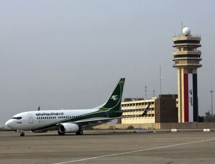 العراق يعلن استمرار إغلاق الأجواء وتعليق حركة الطيران