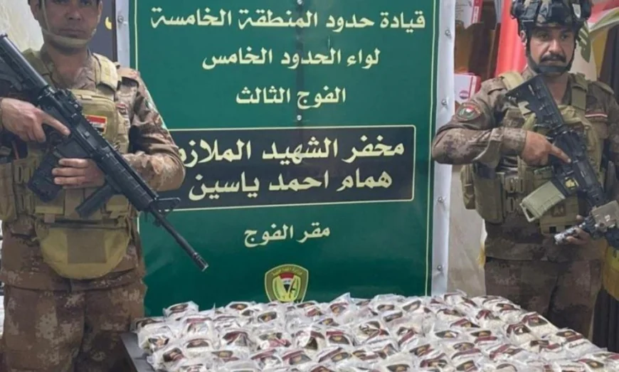 إحباط تهريب نصف مليون حبة مخدرة بالبالونات غرب الأنبار