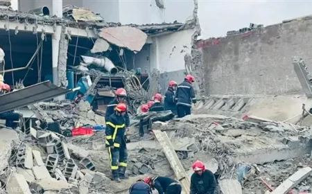 قتلى وجرحى أثر انهيار مبنى في مدينة فاس المغربية